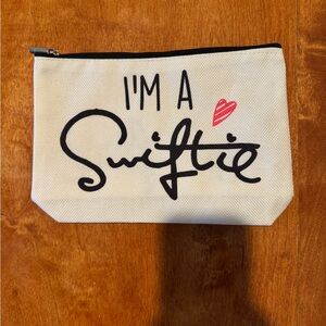 I'm a Swiftie Cream Pouch